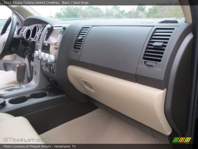 Black / Sand Beige 2010 Toyota Tundra Limited CrewMax