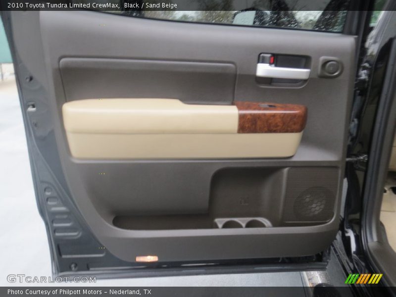 Black / Sand Beige 2010 Toyota Tundra Limited CrewMax