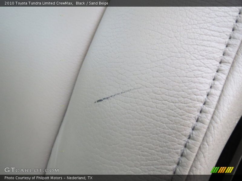 Black / Sand Beige 2010 Toyota Tundra Limited CrewMax