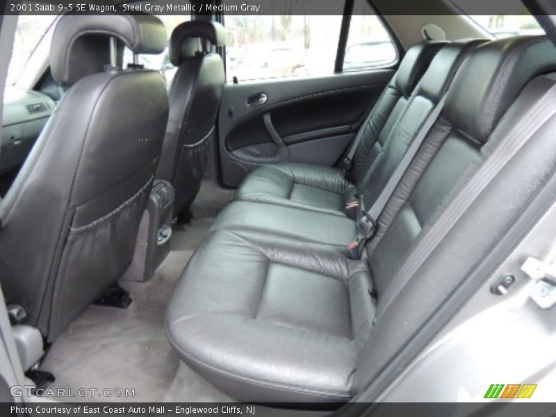 Rear Seat of 2001 9-5 SE Wagon