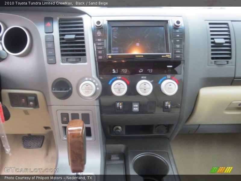 Black / Sand Beige 2010 Toyota Tundra Limited CrewMax