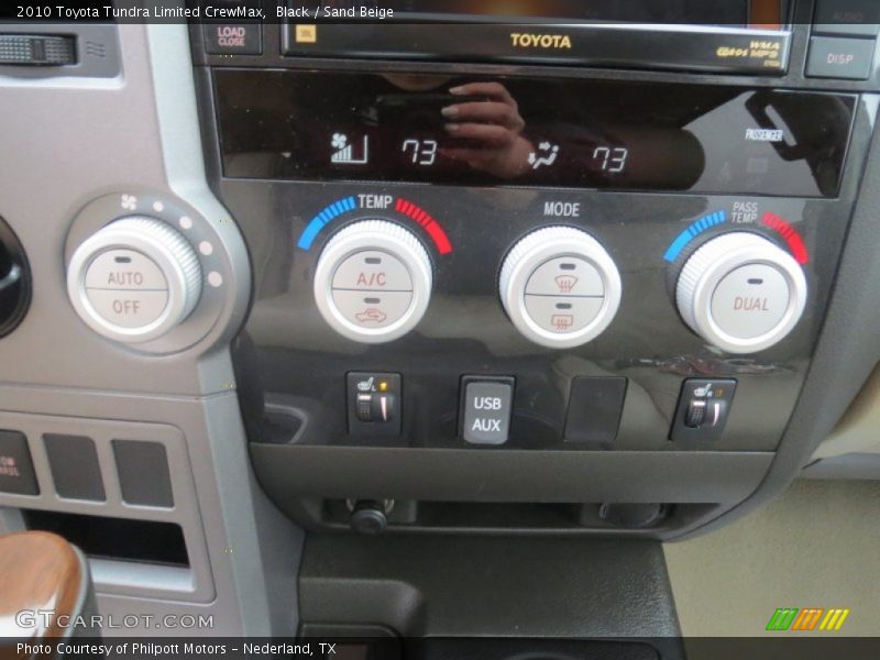 Controls of 2010 Tundra Limited CrewMax