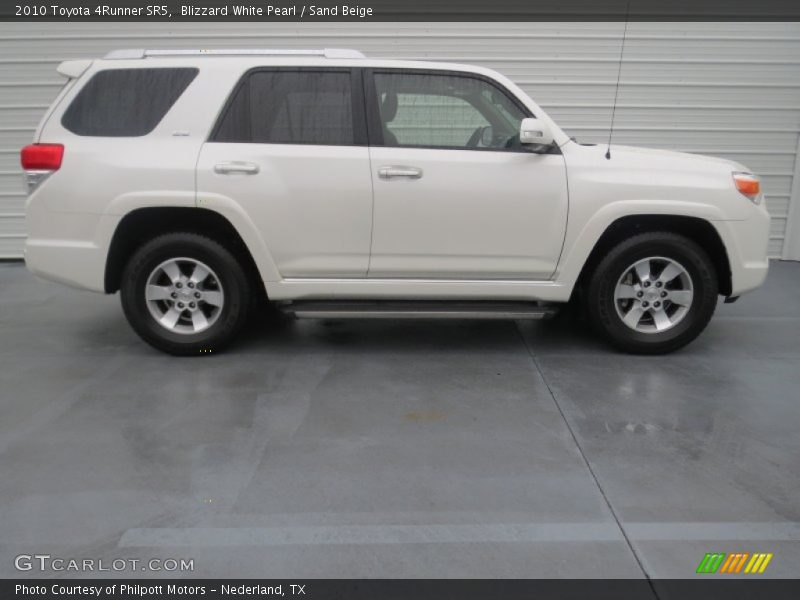Blizzard White Pearl / Sand Beige 2010 Toyota 4Runner SR5