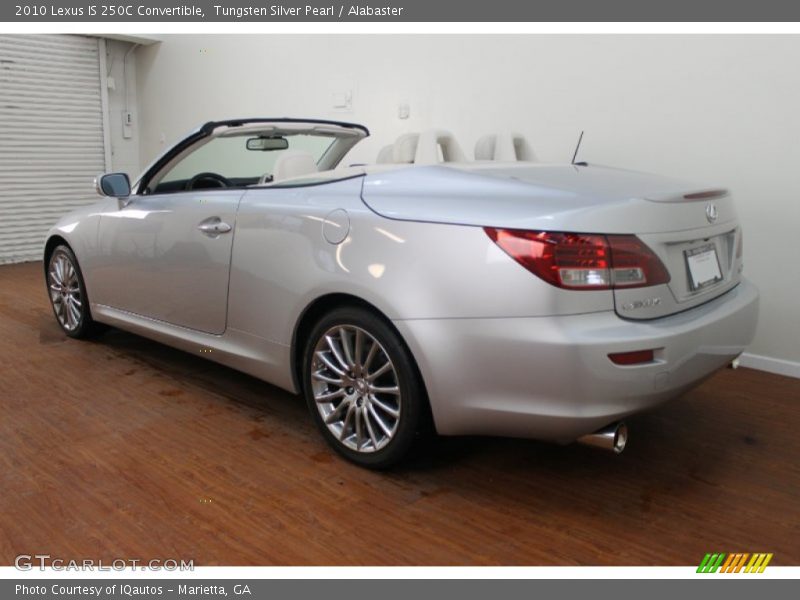 Tungsten Silver Pearl / Alabaster 2010 Lexus IS 250C Convertible