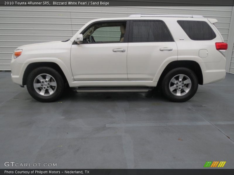 Blizzard White Pearl / Sand Beige 2010 Toyota 4Runner SR5