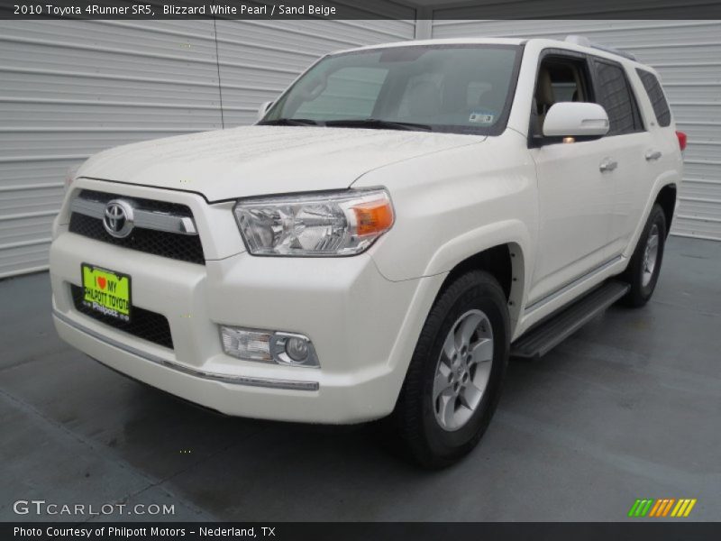 Blizzard White Pearl / Sand Beige 2010 Toyota 4Runner SR5