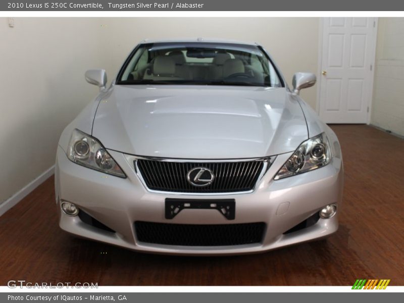 Tungsten Silver Pearl / Alabaster 2010 Lexus IS 250C Convertible