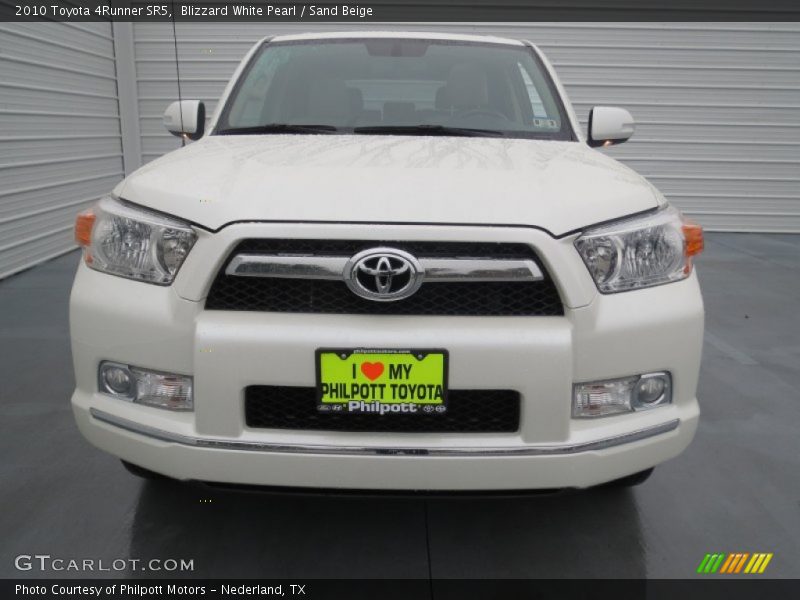 Blizzard White Pearl / Sand Beige 2010 Toyota 4Runner SR5