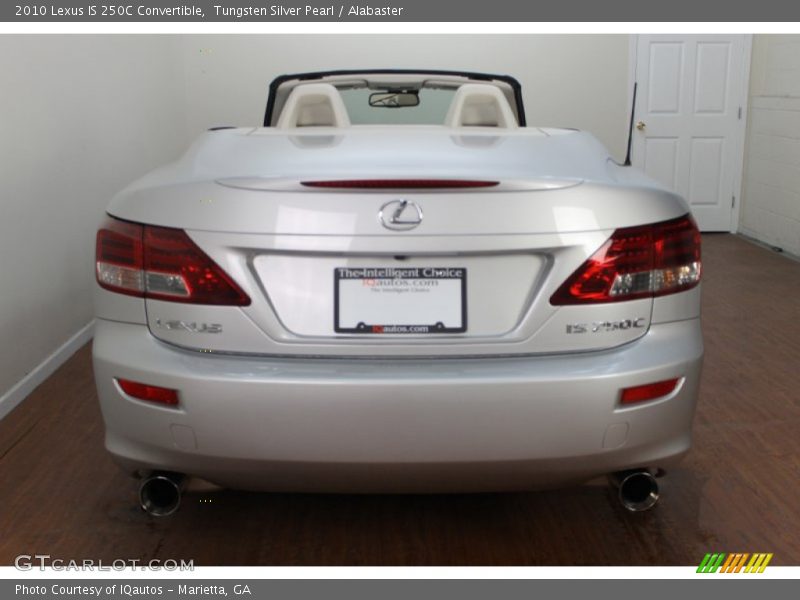 Tungsten Silver Pearl / Alabaster 2010 Lexus IS 250C Convertible