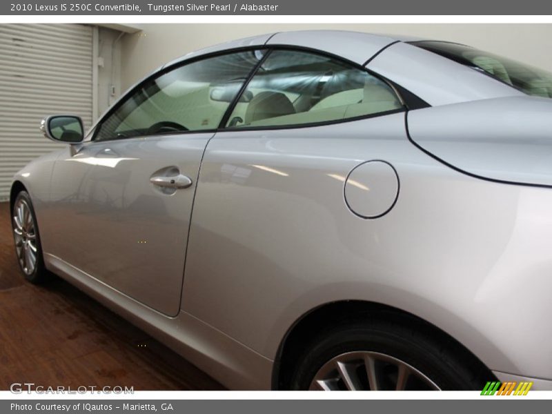 Tungsten Silver Pearl / Alabaster 2010 Lexus IS 250C Convertible