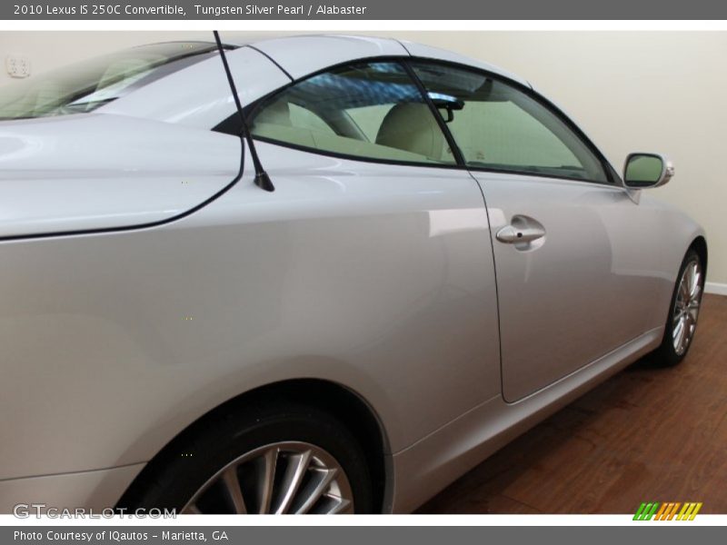 Tungsten Silver Pearl / Alabaster 2010 Lexus IS 250C Convertible