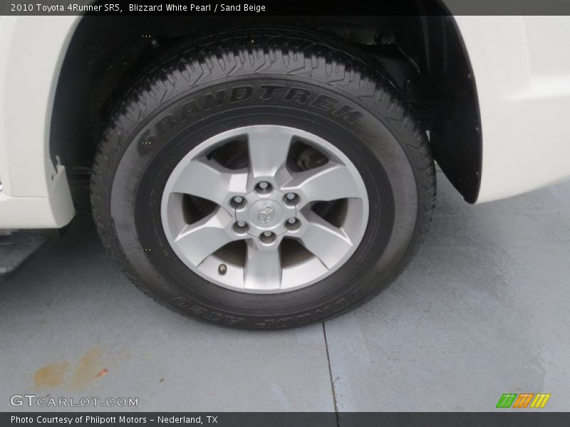 Blizzard White Pearl / Sand Beige 2010 Toyota 4Runner SR5