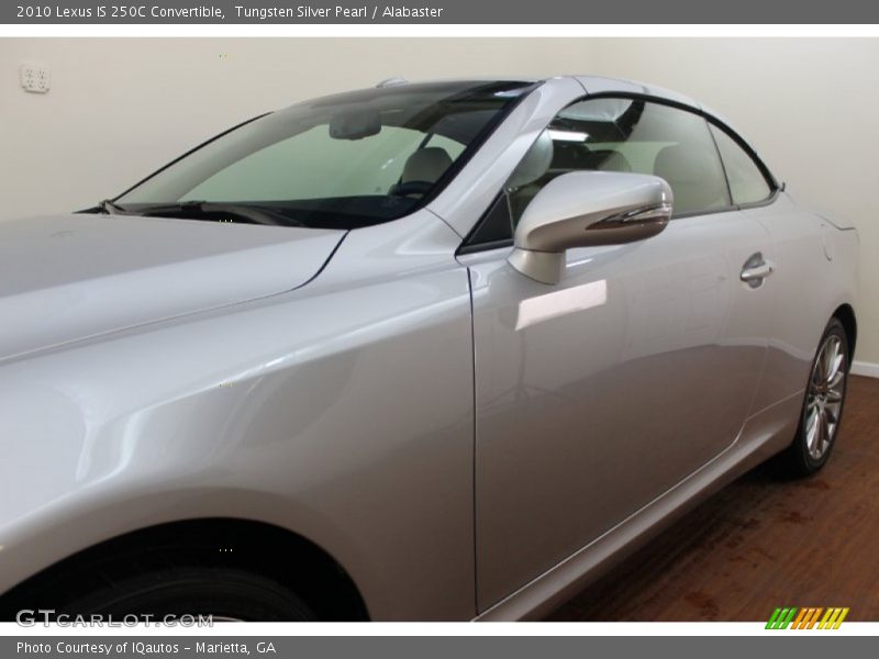 Tungsten Silver Pearl / Alabaster 2010 Lexus IS 250C Convertible