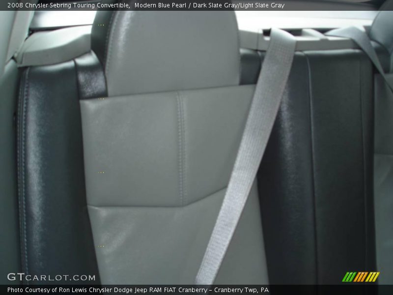 Modern Blue Pearl / Dark Slate Gray/Light Slate Gray 2008 Chrysler Sebring Touring Convertible