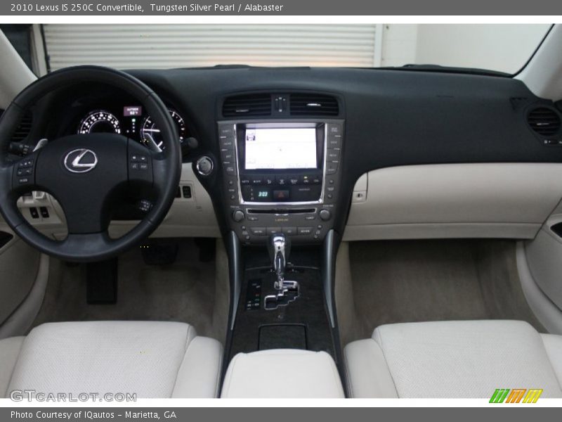 Tungsten Silver Pearl / Alabaster 2010 Lexus IS 250C Convertible