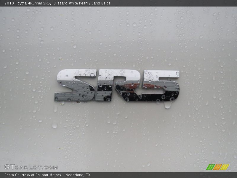 Blizzard White Pearl / Sand Beige 2010 Toyota 4Runner SR5