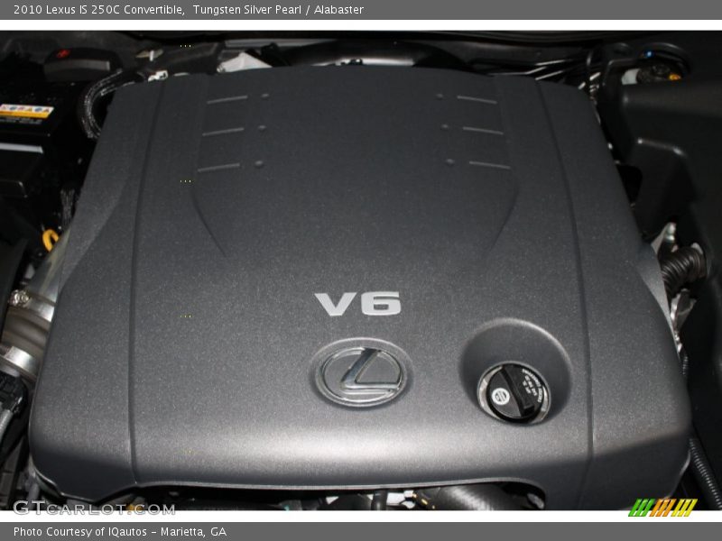Tungsten Silver Pearl / Alabaster 2010 Lexus IS 250C Convertible