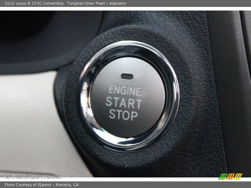 Tungsten Silver Pearl / Alabaster 2010 Lexus IS 250C Convertible