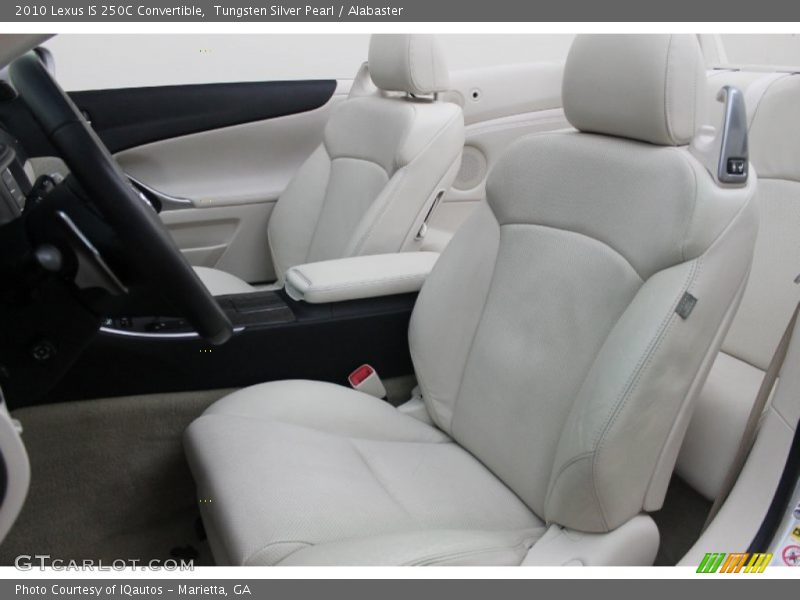 Tungsten Silver Pearl / Alabaster 2010 Lexus IS 250C Convertible