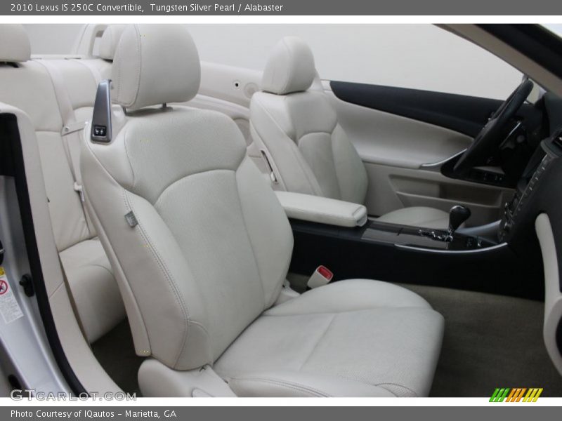 Tungsten Silver Pearl / Alabaster 2010 Lexus IS 250C Convertible