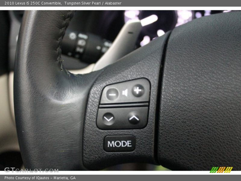 Tungsten Silver Pearl / Alabaster 2010 Lexus IS 250C Convertible