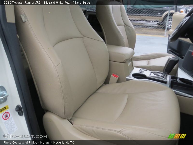 Blizzard White Pearl / Sand Beige 2010 Toyota 4Runner SR5