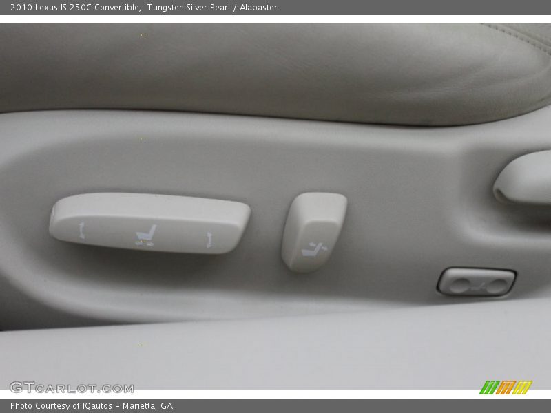 Tungsten Silver Pearl / Alabaster 2010 Lexus IS 250C Convertible
