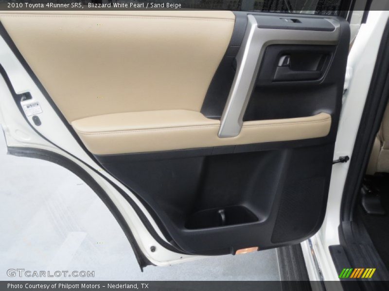 Blizzard White Pearl / Sand Beige 2010 Toyota 4Runner SR5