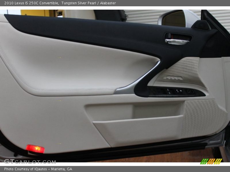 Tungsten Silver Pearl / Alabaster 2010 Lexus IS 250C Convertible