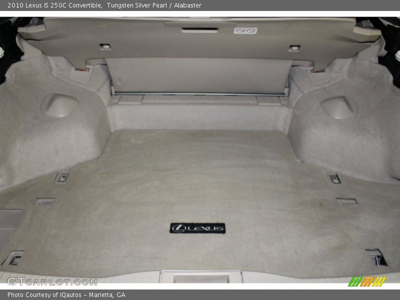 Tungsten Silver Pearl / Alabaster 2010 Lexus IS 250C Convertible