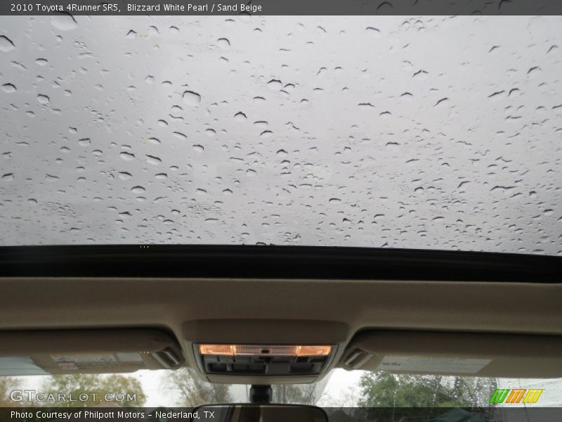 Blizzard White Pearl / Sand Beige 2010 Toyota 4Runner SR5