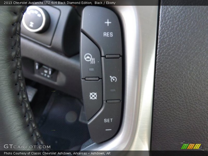 Black / Ebony 2013 Chevrolet Avalanche LTZ 4x4 Black Diamond Edition