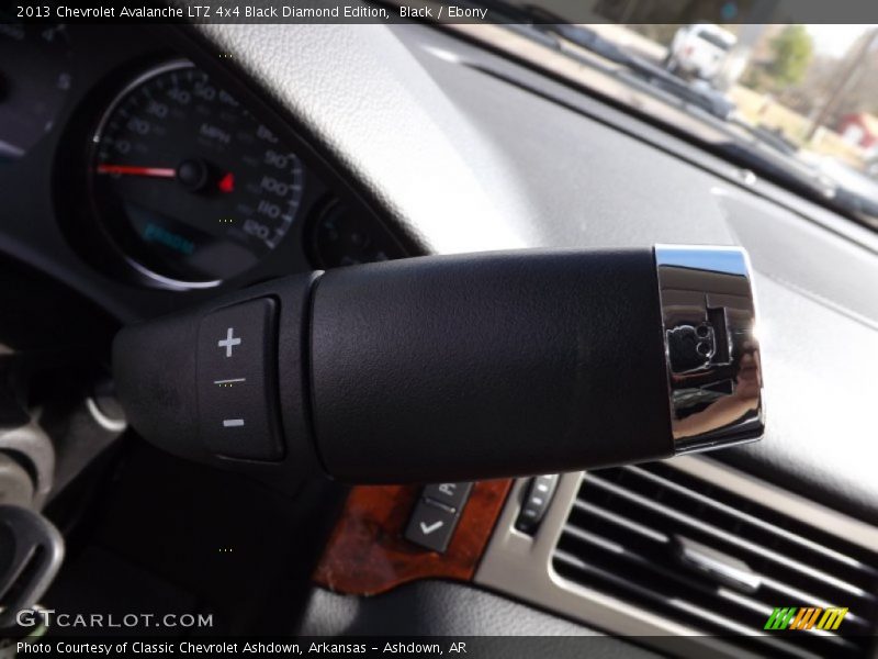 Black / Ebony 2013 Chevrolet Avalanche LTZ 4x4 Black Diamond Edition