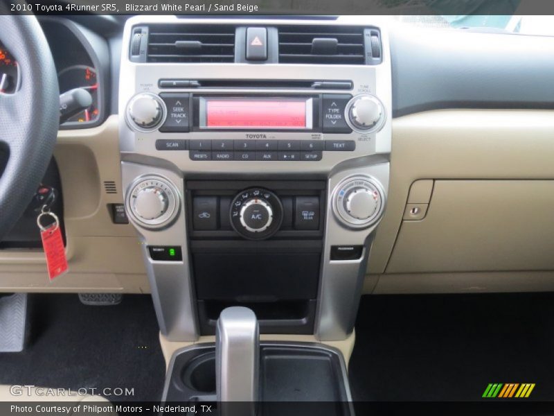 Blizzard White Pearl / Sand Beige 2010 Toyota 4Runner SR5