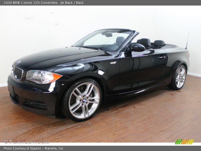 Front 3/4 View of 2009 1 Series 135i Convertible
