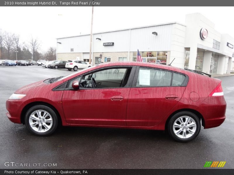 Tango Red Pearl / Gray 2010 Honda Insight Hybrid EX