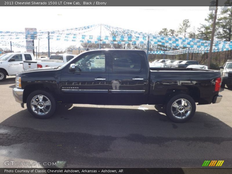 Black / Ebony 2013 Chevrolet Silverado 1500 LT Crew Cab