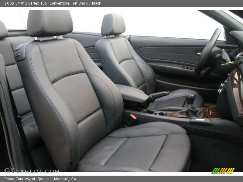 Front Seat of 2009 1 Series 135i Convertible