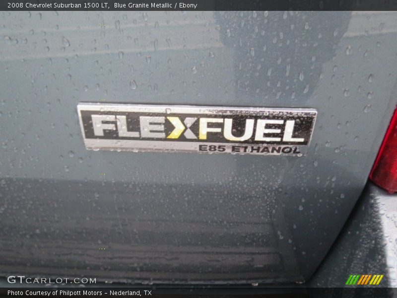 Blue Granite Metallic / Ebony 2008 Chevrolet Suburban 1500 LT