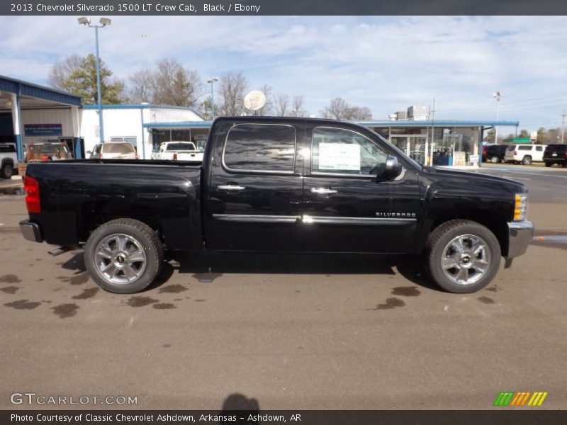 Black / Ebony 2013 Chevrolet Silverado 1500 LT Crew Cab