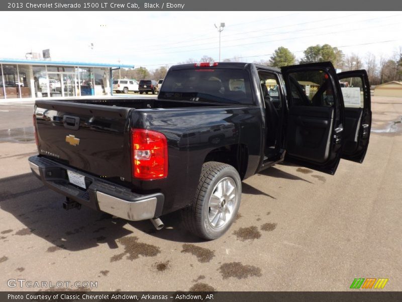 Black / Ebony 2013 Chevrolet Silverado 1500 LT Crew Cab