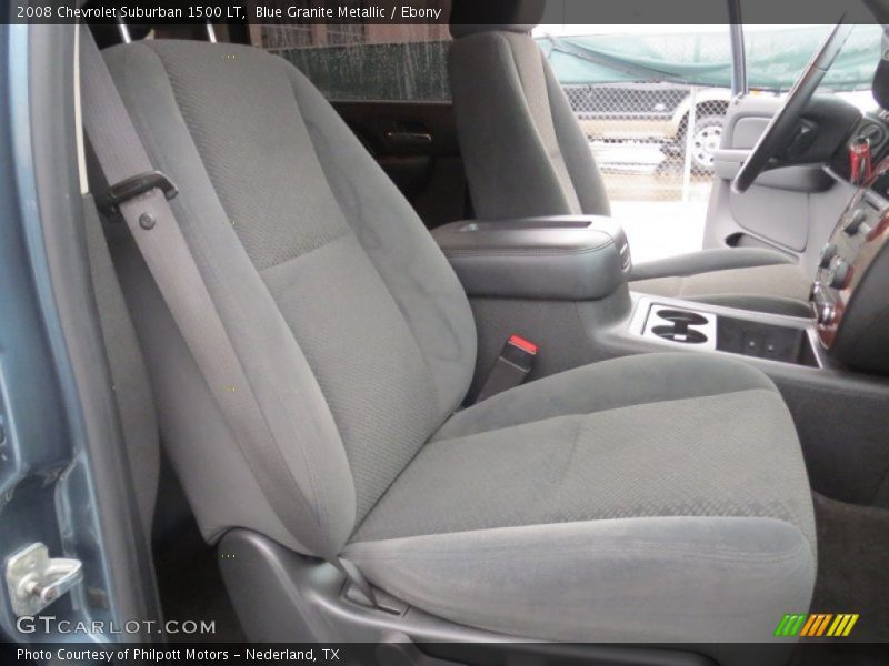 Blue Granite Metallic / Ebony 2008 Chevrolet Suburban 1500 LT