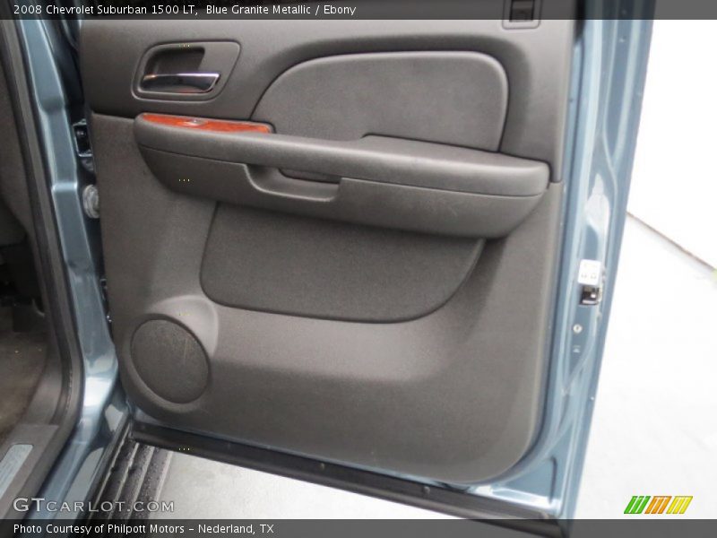 Blue Granite Metallic / Ebony 2008 Chevrolet Suburban 1500 LT