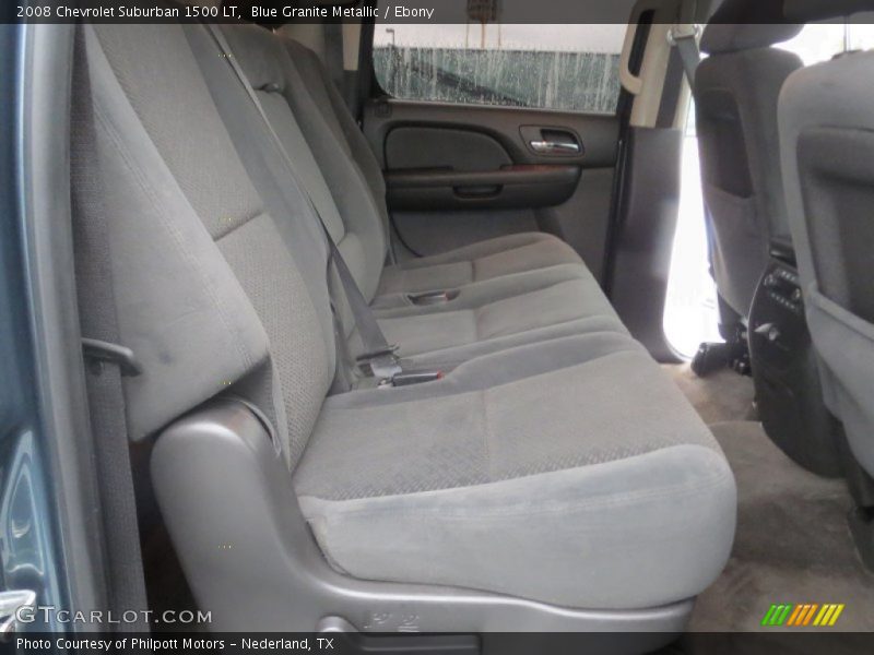 Blue Granite Metallic / Ebony 2008 Chevrolet Suburban 1500 LT
