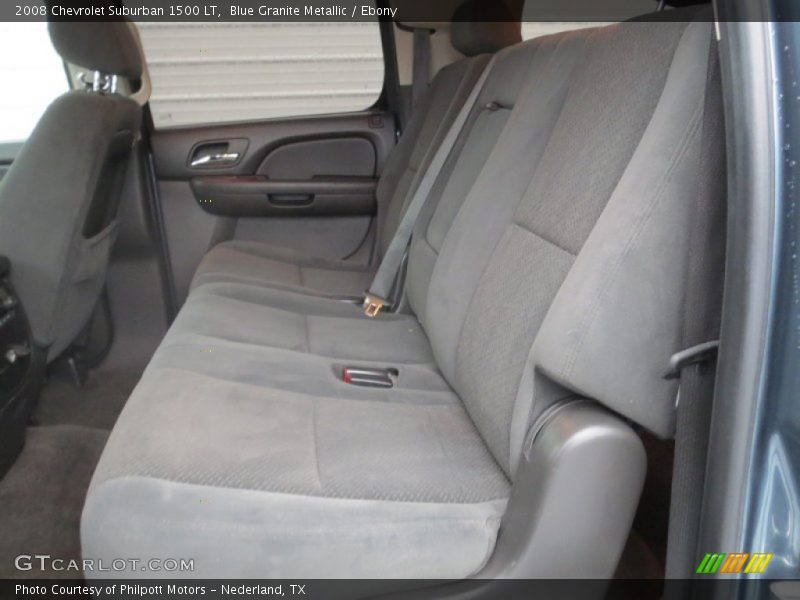 Blue Granite Metallic / Ebony 2008 Chevrolet Suburban 1500 LT