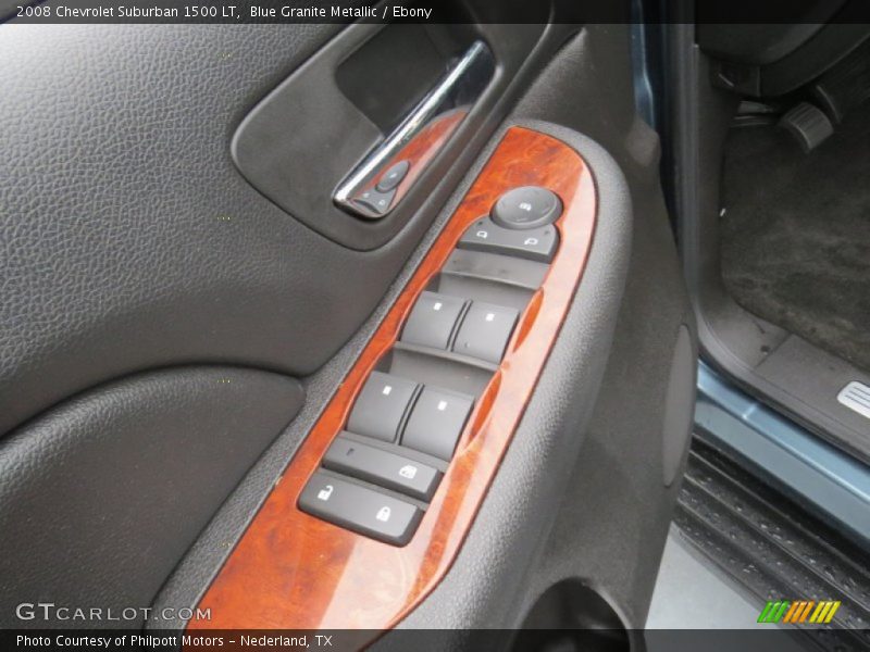 Blue Granite Metallic / Ebony 2008 Chevrolet Suburban 1500 LT