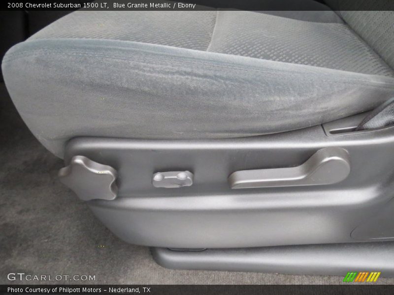 Blue Granite Metallic / Ebony 2008 Chevrolet Suburban 1500 LT