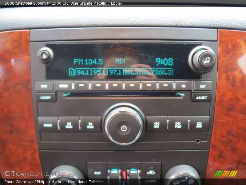 Blue Granite Metallic / Ebony 2008 Chevrolet Suburban 1500 LT