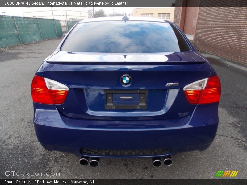 Interlagos Blue Metallic / Silver Novillo Leather 2008 BMW M3 Sedan