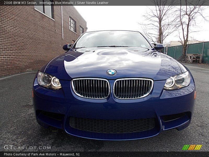 Interlagos Blue Metallic / Silver Novillo Leather 2008 BMW M3 Sedan